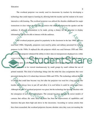 Benefits of the ELMO Projector Technology