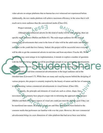 A Futuristic Commercial Advertisement Video