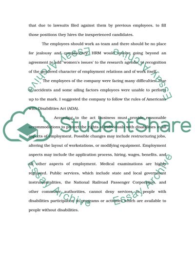 Managing Human Resources