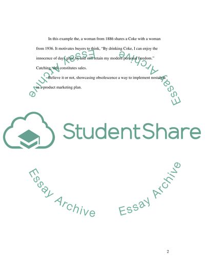 Nostalgia as a Design and Marketing Strategy