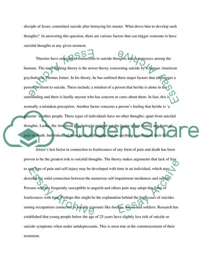 Can Stress Cause Suicidal Symptoms