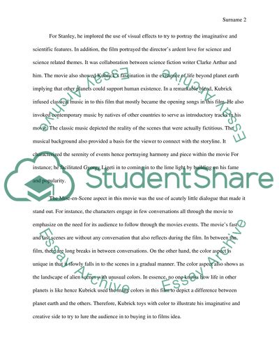 Stanley kubrick Work of Art