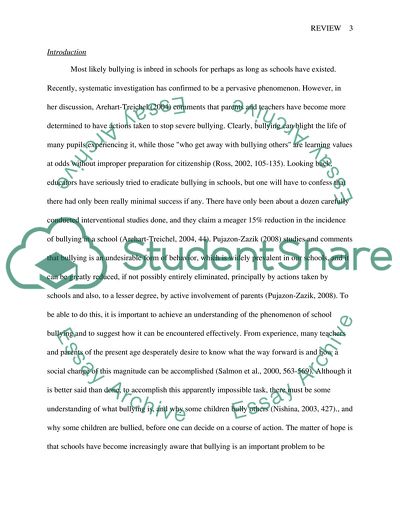 Psychological Study or Intervention Program Among School Children