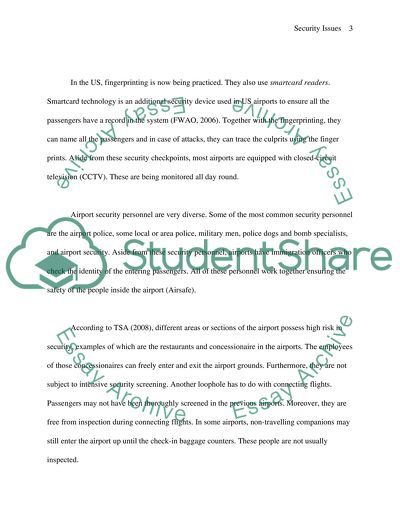 Security Issues in Various Public Places