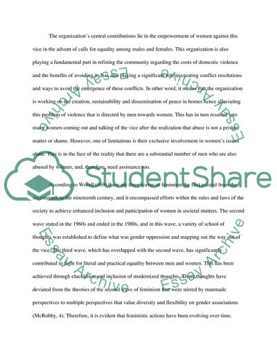 Womens Crisis Services of Waterloo Region Organization