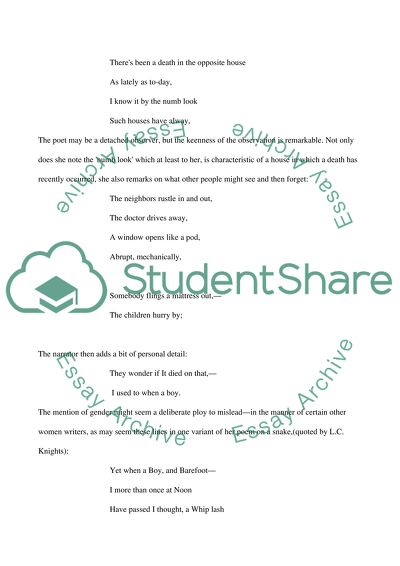 At Least Half in Love With Debonair Death: Emily Dickinsons Attitude to Mortality