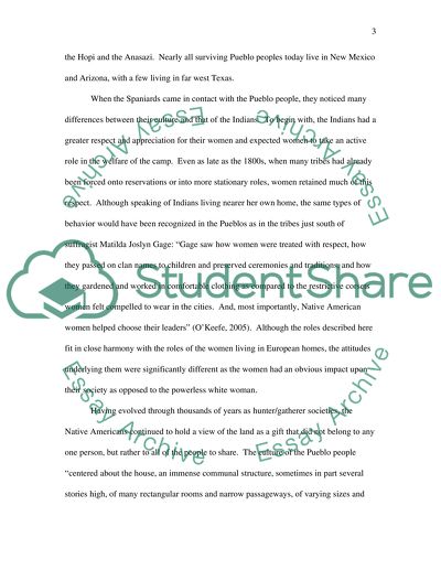 The Pueblo Indians of the Southwest