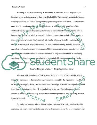 Evaluating Nurse-to-Patient Ratio Legislation