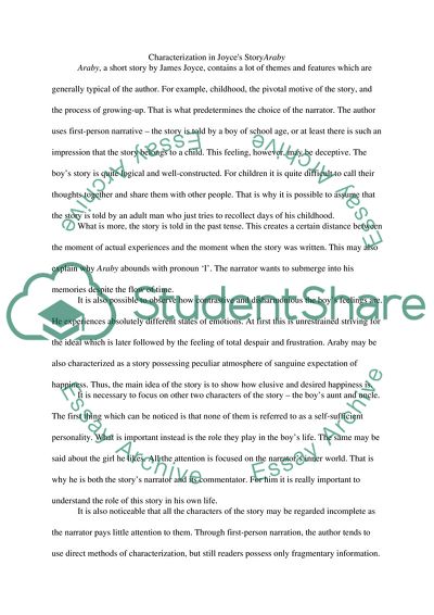 Araby essay topics 08 image