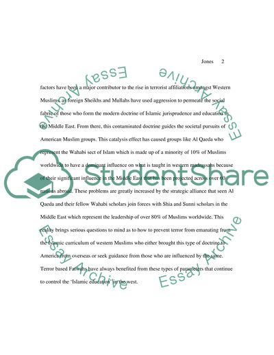 Has or Can the West be a Chance for Islam