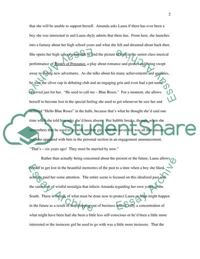 Tennessee Williams A Glass Menagerie