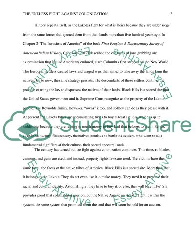 Native American Lands under Siege: The Endless Fight against Colonization