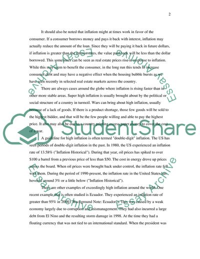 The Impact of Inflation on the Economy and Business