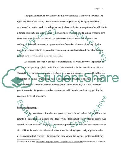 Intellectual and Modern Property