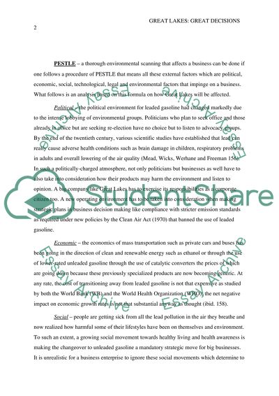 Great Lakes, Great Decisions