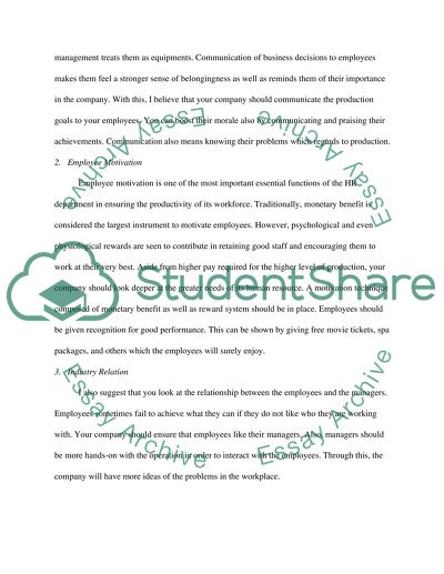 Human Resource as Strategic Partners