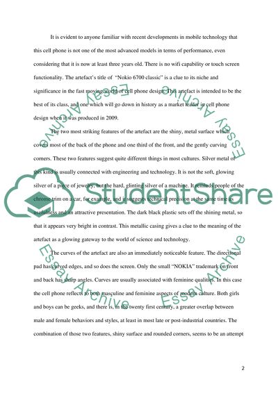 Technological Artifact Analysis of Nokia