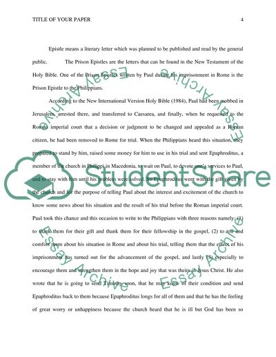 The Book of Philippians and the Book of James