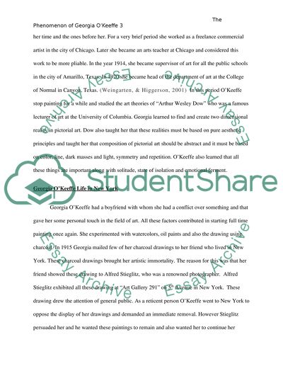 The Phenomenon of Georgia OKeeffe