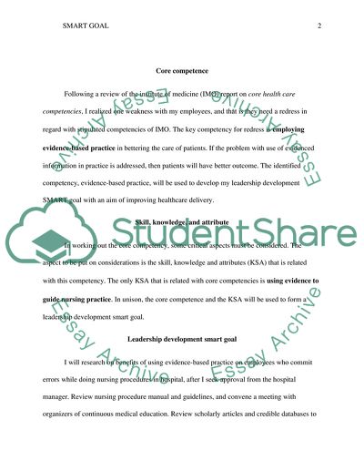 Core Health Care Competencies