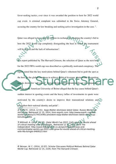 Qatar: 2022s Global Controversy