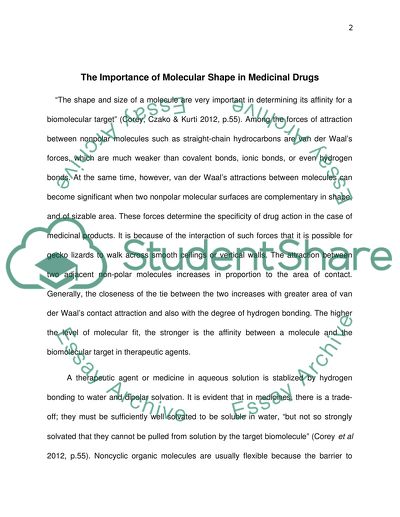 Why does it matter what shape a molecule has