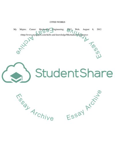 Mechanical Engineering Course