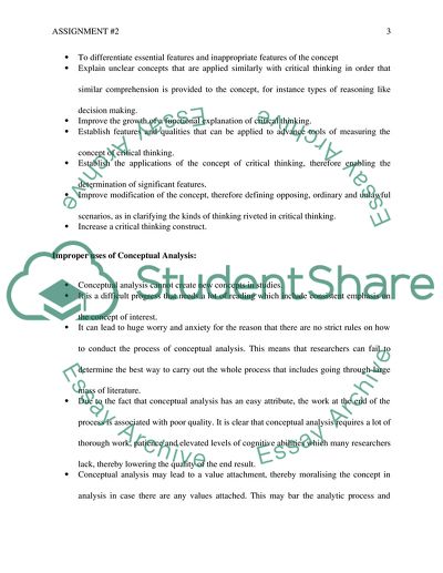 The Limits of Conceptual