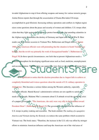 We Should Pull Our Troops from Afghanistan