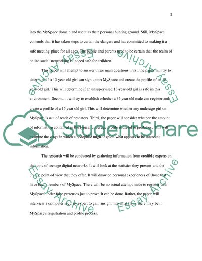 Fear and Loathing on MySpace