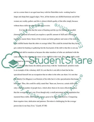 Interpretations of skill and skill that only few people have, but all people can master