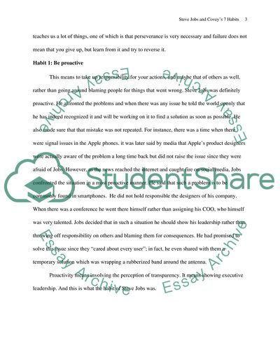 Steve Jobs and Coveys 7 Habits