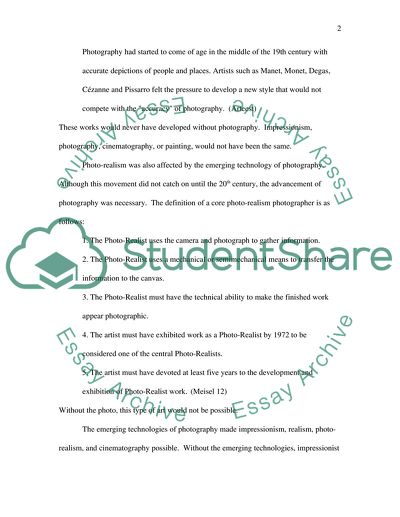 Influence of New Technologies on Visual Arts