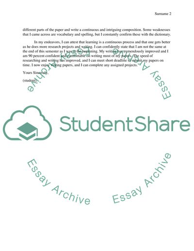 My Experience in Research and Writing of My Term Papers