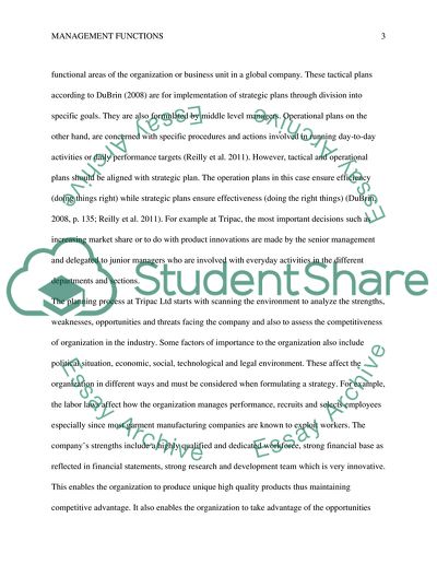 Management Practices in the Workplace