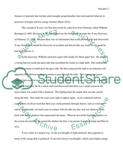 Material Engineering and the Production of X-Rays