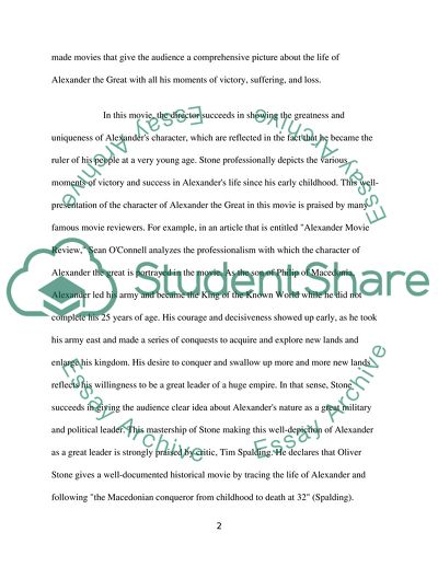 Alexander Movie by Oliver Stone