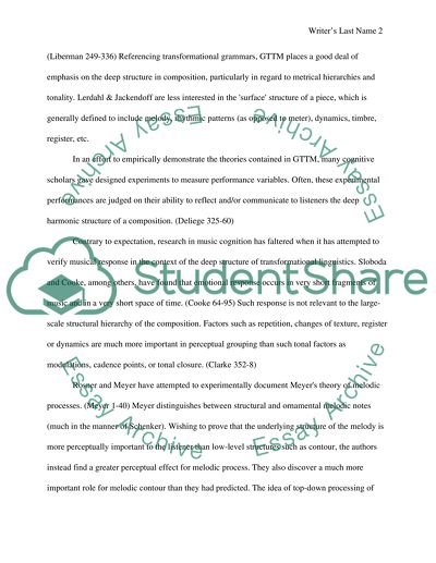 Musical investigation of the Faahae Tabu using concepts of Music