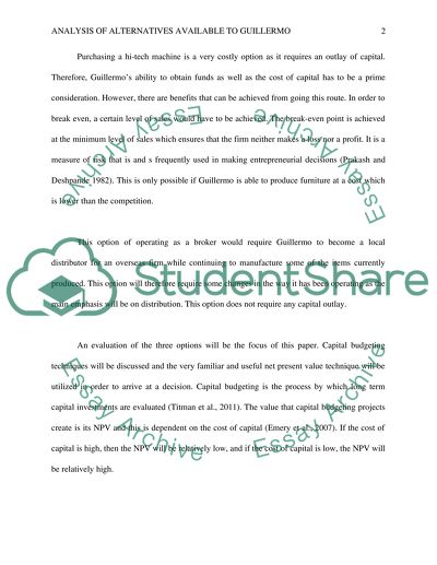 Guillermo Furniture Store: Available Alternatives to Guillermo