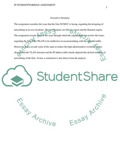 IP Internetworking in Denver and Houston