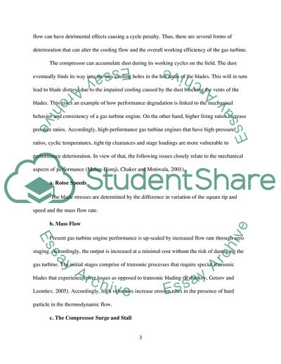 Performance Deterioration of Gas Turbine Engines