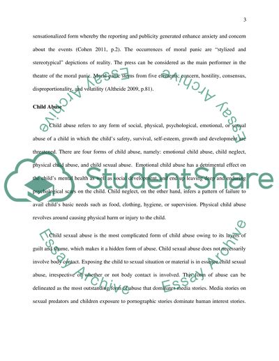 Understanding Media Representations of Child Abuse