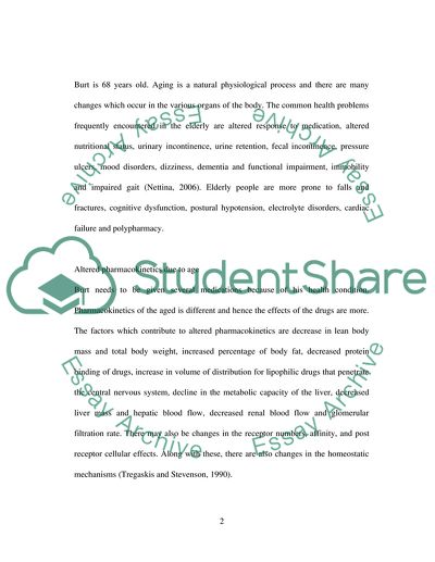 Nursing Cancer Patient Case