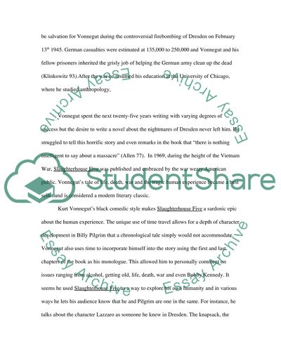 Understanding Kurt Vonnegut