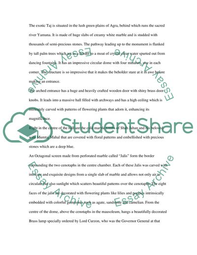 Describe a place in which you are both familiar and interested