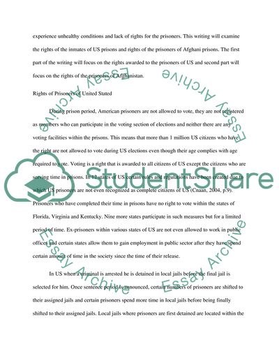 United States Vs. Afghanistan