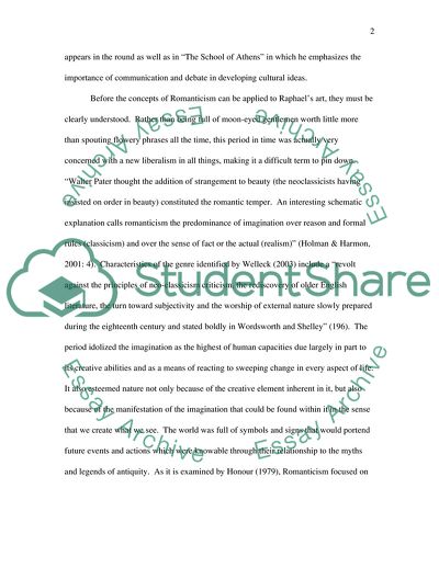 Romanticism in History of Art