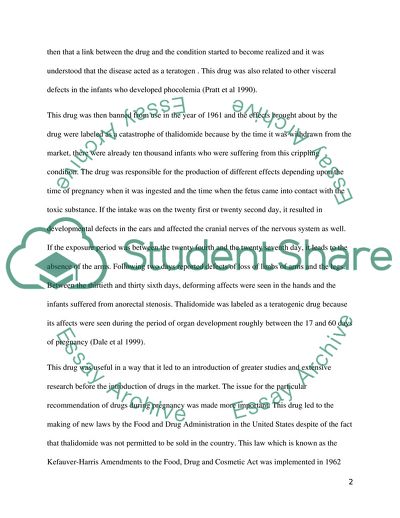 Therapeutic Effects of Thalidomide