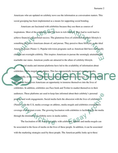 Why is the American public fascinated with celebrities, athletes, and/or media moguls