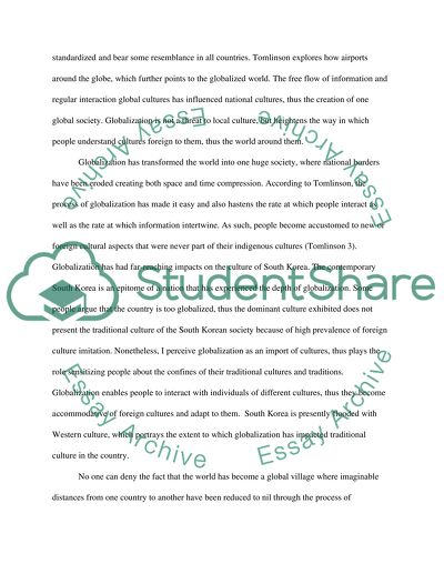 Deterritorialization of Culture